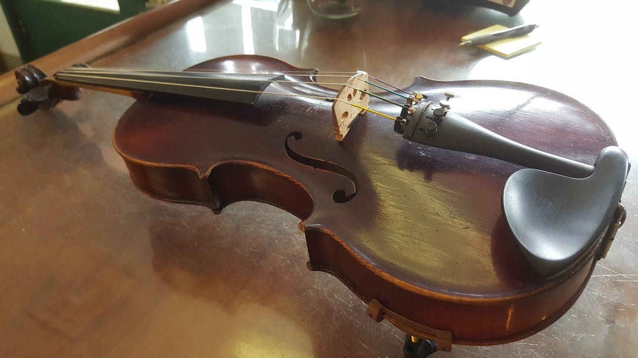 Jason's second fiddle - a mid-1800's German trade violin